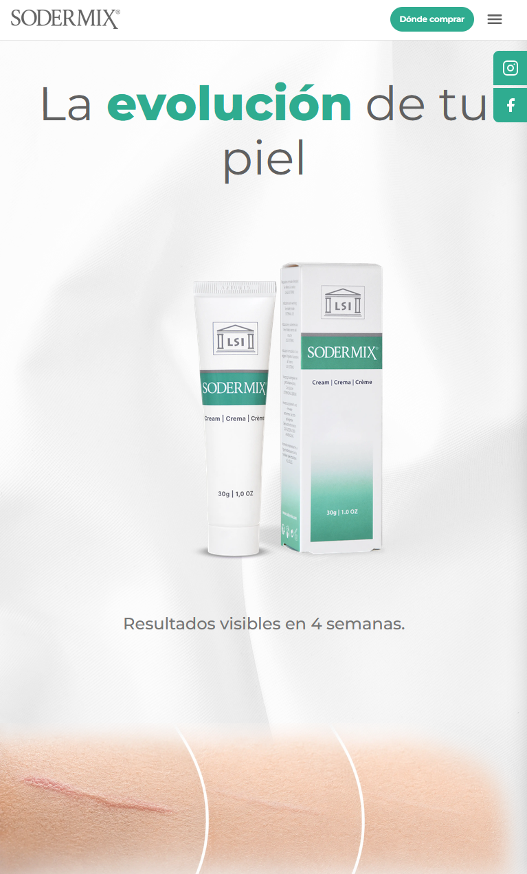 Sodermix — Sitio de producto | Vista previa de Sodermix